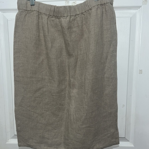 Eileen Fisher Linen skirt size M - Picture 5 of 5